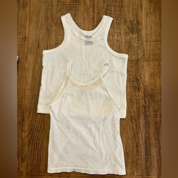 Hanes and Pixy Playmates Other - Lot of two - kids Tank and strappy tank top Size 4T Tank is NWOT Strappy is not